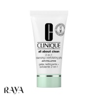 ژل لایه بردار و پاک کننده 2 در 1 کلینیک مدل All About Clean حجم 30ML